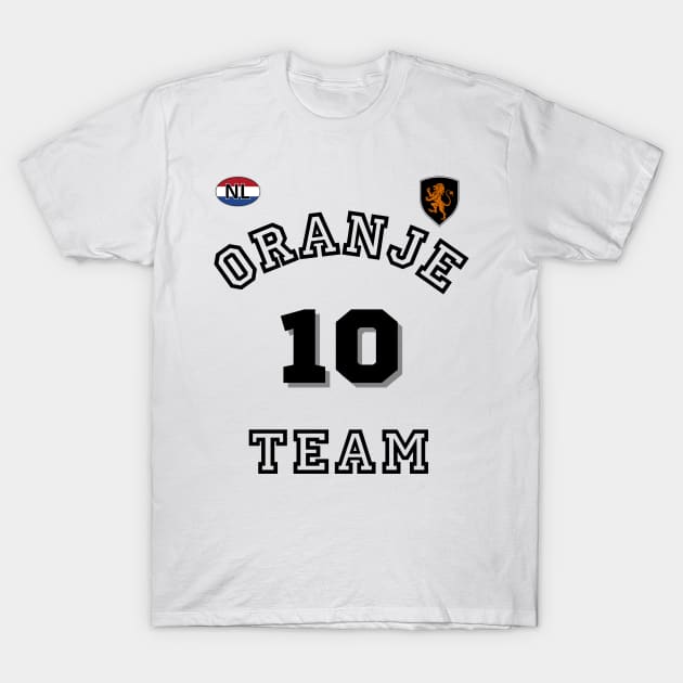 Oranje Team Dutch Gift T-Shirt by stressless